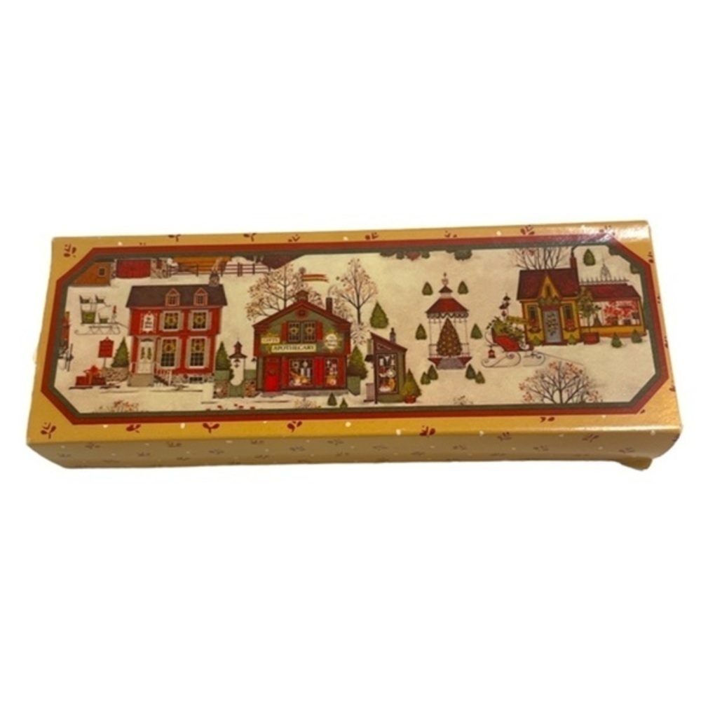 Vintage Avon Country Christmas decal soap special occasions fragrance bar NEW